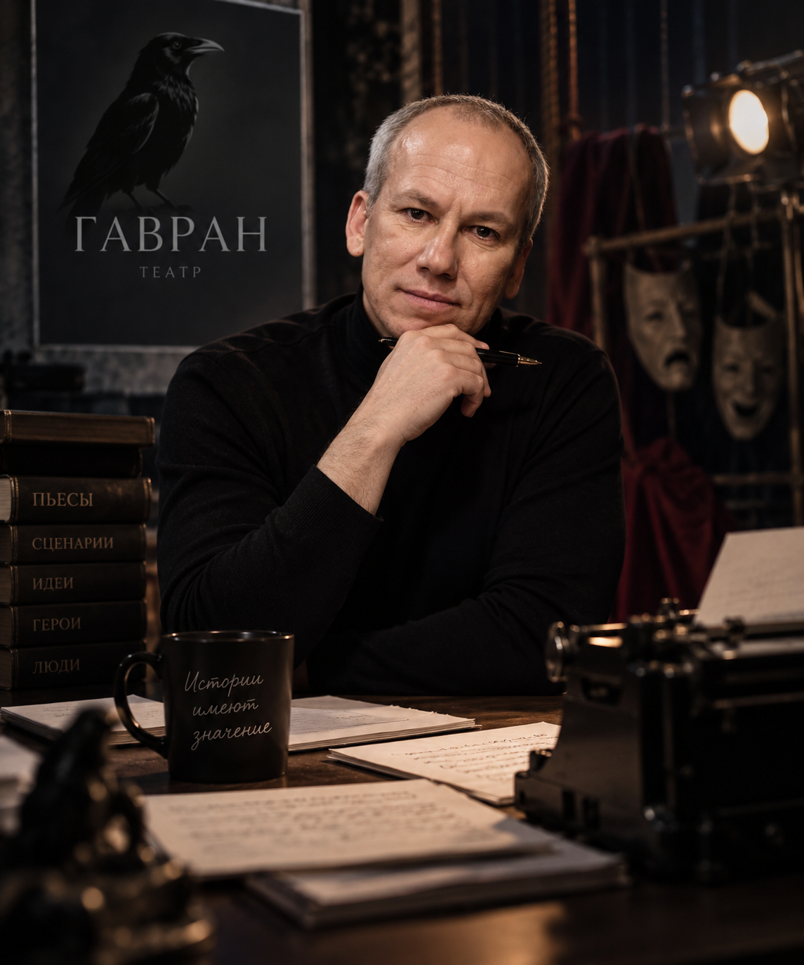 Валерий Махнин — драматург театра «ГАВРАН»